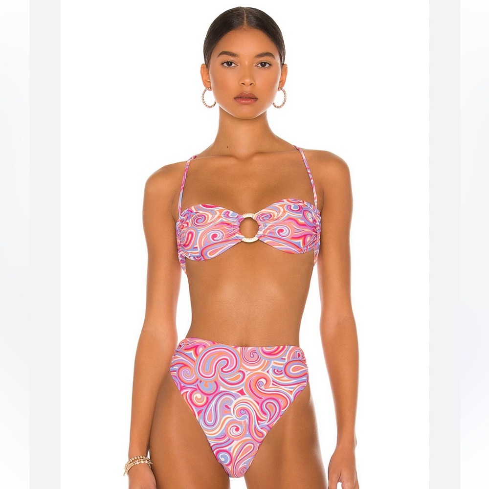House of Harlow 1960 Irsa Top & Bottom Bikini size small